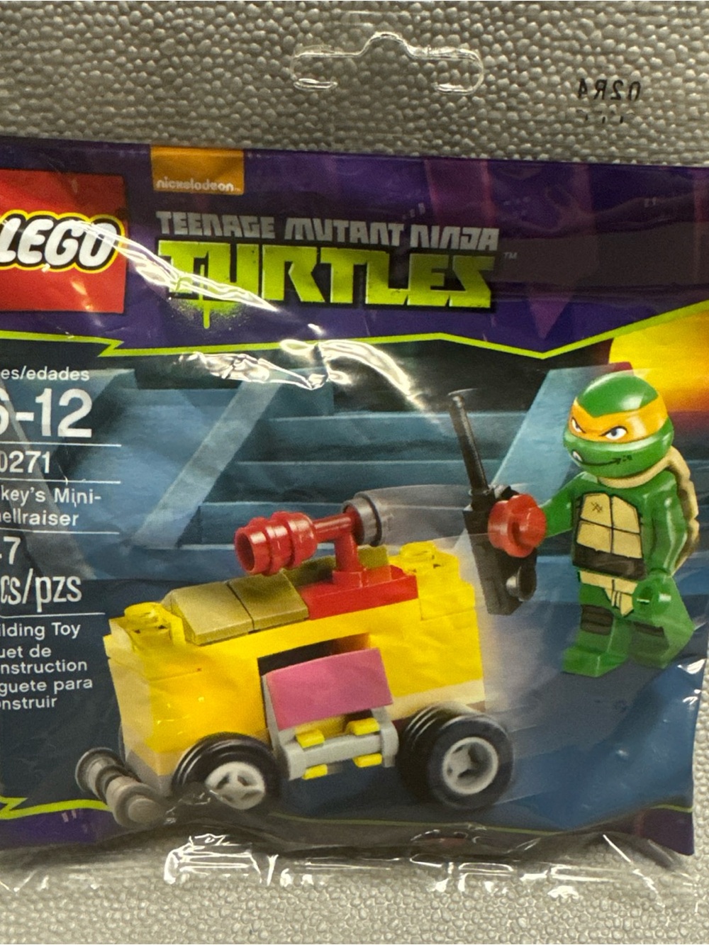 LEGO Teenage Mutant Ninja Turtles 30271 Mikey's Mini Shellraiser Minifig Polybag